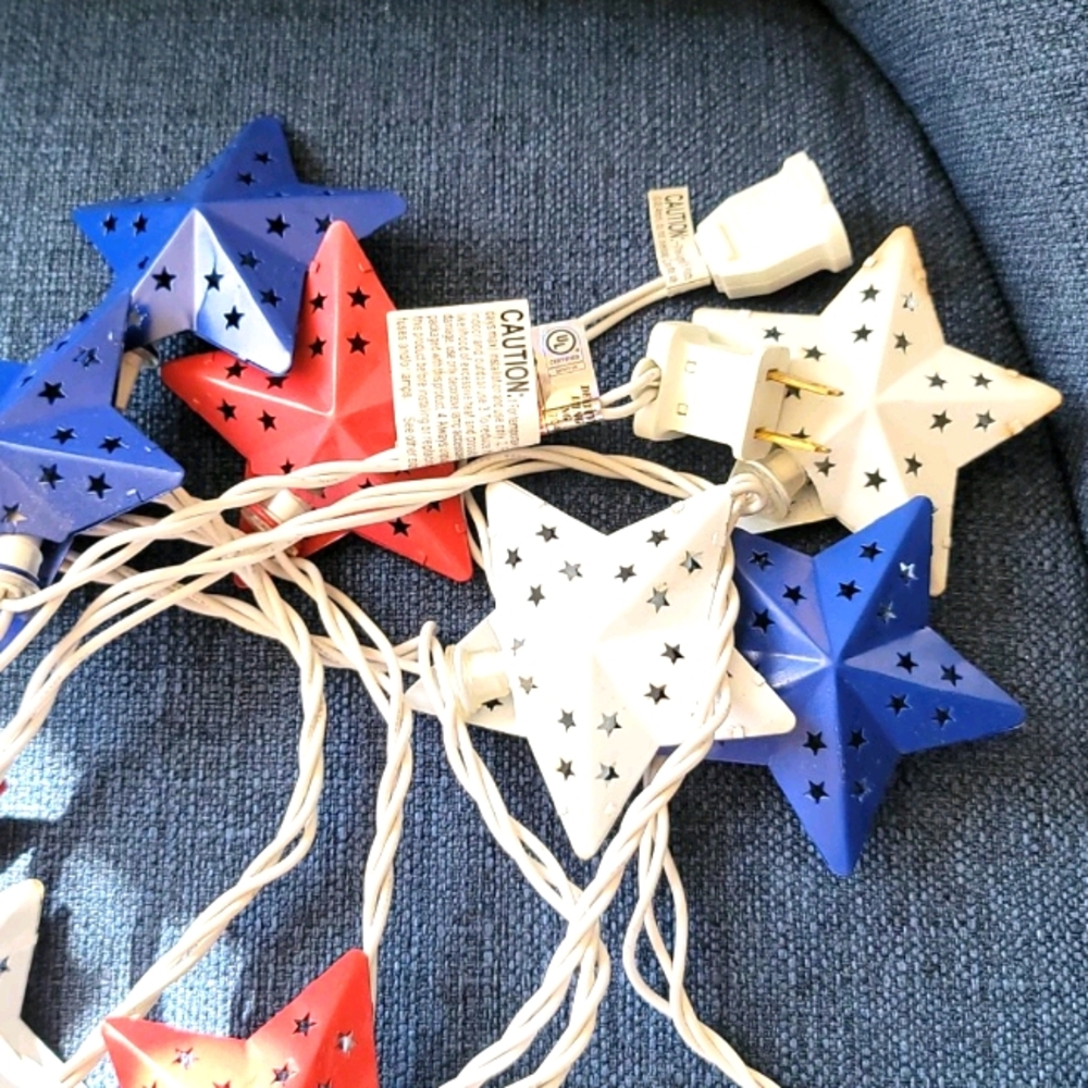 Patriotic Indoor/Outdoor Lights